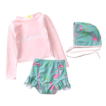 Children's swimwear split skirt baby princess Children, cute Bikini swimwear girl swimsuit
