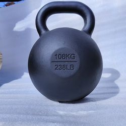 4-108kg one-piece cast iron solid kettlebell fitness for men and women home spray frosted anti-slip