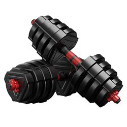Dumbbells Men's Fitness Home Exercise Equipment Barbell Set Kettlebell Ladies Combination Adjustable Weight Packing Glue