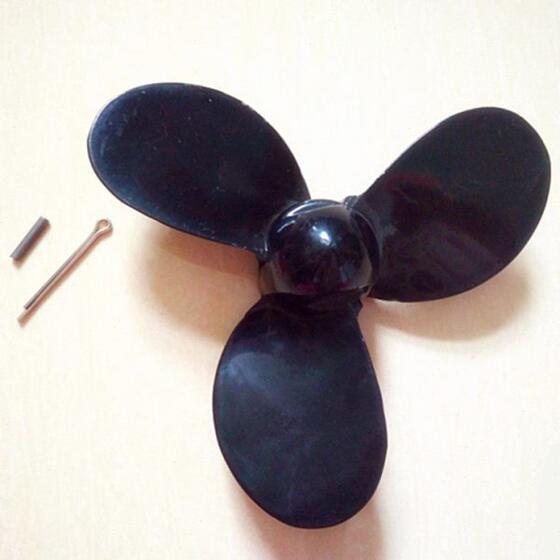 Hangkai 2-rush 3.5P Outboard Motor Outboard Marine Thruster Rubber Propeller Original Accessories
