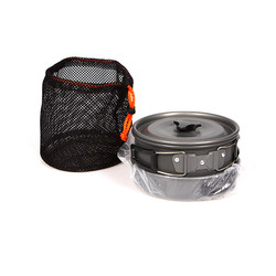 Outdoor portable 2-3 person pot stove cooker outdoor pot portable camping equipment kettle teapot frying pan