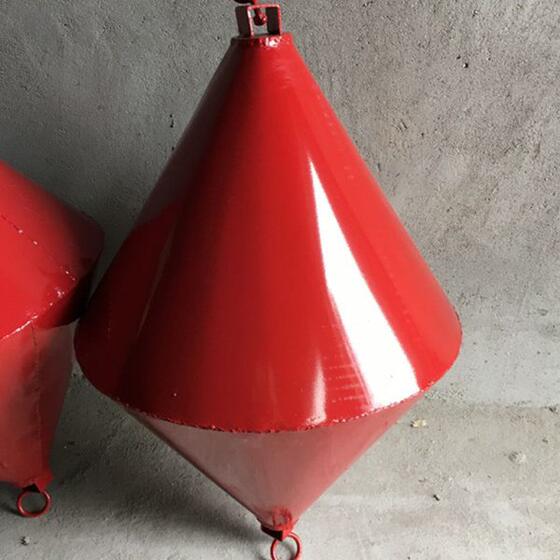 Water anchor float/iron buoy/ship's anchoring buoy/channel display signal with ball/cone buk barrel
