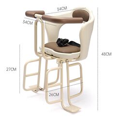 Bicycle rear baby seat mountain bike baby seat rear bicycle folding safety seat