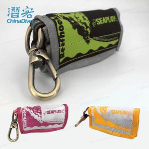 Seaplay diving hook stainless steel single -headed hook Portable strong woven hook linked flow hook package accessories