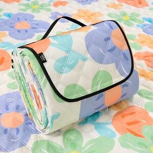 
Ultrasonic picnic mat water-repellent beach mat thickened 120G cotton camping tent inner mat moisture-proof mat picnic floor mat