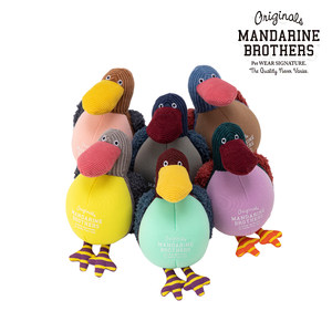 
MANDARINE BROTHERSMandre Peggy Bird Sound Fabric Cat and Dog Toy Outdoor Interactive Relief from Boredom