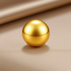 
Chief Happiness Officer f Pure Gold 999 Two Worlds Happy Lotus Gold Bracelet Ancient Method Bracelet Transfer Beads Women's Gold Beads