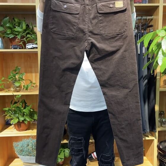 2008 Chuangyan Men's Autumn and Winter Men's Sports Leisure Fashion Business Casual Colored Barrier Pants Male
