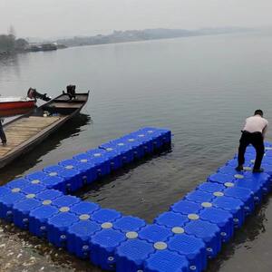 
Water floating tube landscape pontoon water surface house plastic yacht floating platform fishing motorboat floating barrel dock platform