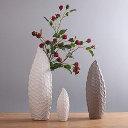 Simple Nordic ceramic vase, fashionable indoor TV cabinet, dining table decoration, flower vessel, living room flower arrangement ornaments