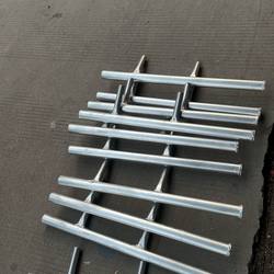 Two-Leg Mortar Cannon Stand Gadget for New Year's Fireworks, Double-Leg Launcher Stand, Single-Shot Launcher