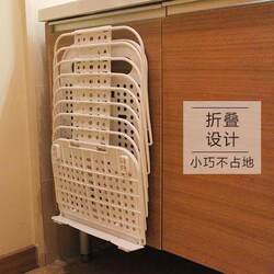 Dirty Clothes Basket, Foldable, Wall-Mounted Toy Storage Basket, New Style Dirty Clothes Basket, Home Use, No-Drill Basket