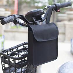 Waterproof Front-Mounted Universal Hanging Bag for Electric Bikes, Bicycle, and E-Bike, for Storing Phone Charger and Raincoat