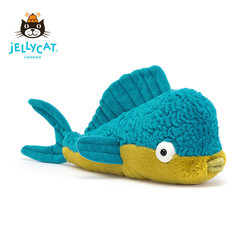 British Jellycat Delano Dorado fish soft doll plush toy companion gift doll