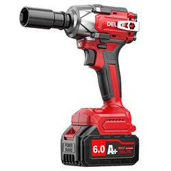 Electric Tool Delite Brushless Electric Wrench with High Torque Impact, Multifunctional Household Tool for Woodworking