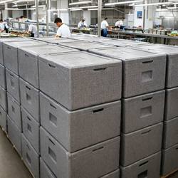 Epp Insulated Box, Commercial Large-Sized Food-Grade Refrigerated Box for School Canteens, Food Delivery, and Stall Use, Heat-Retaining and Cold-Retaining Foam Box