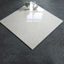 Foshan Direct Delivery Polished Ceramic Tiles 800X800 White Porcelain Vitrified Tiles Living Room Floor Tiles 600X600 Non-Slip