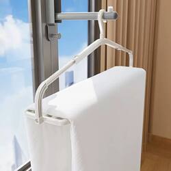Retractable Clothes Hanger for Drying Quilts, Bed Sheets, Bath Towels, Household Clothes Drying Rack, Special Extended Clothes Hanger for Drying Bed Sheets and Duvet Covers