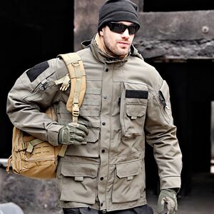 
Scarab Tactical Mark 5 Generation V Five Jacket Waterproof Medium-Length Locomotive Men's Thickened Wear-resistant Jacket Spring and Autumn