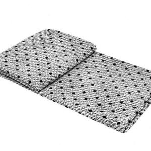 
Black and white polka dot art blanket modern bedding bedding leisure blanket velvet blanket villa club building