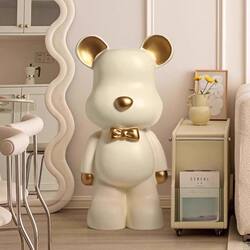 Extra-Large Giant Piggy Bank for Living Room 2024 New Violent Bear Super Large Piggy Bank Floor Decoration Ornament