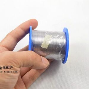 
High-quality solder wire Solder wire Wire diameter 0.8MM 1 roll Gross weight 400g Low temperature containing rosin