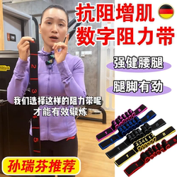 Sun Ruifen Recommends Resistance Bands for Muscle Growth, Elastic Bands for Glute Muscles for Middle-Aged and Elderly People, and Leg Strength Training