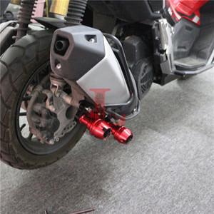 
Suitable for Braystone ADV150 exhaust pipe modification, front wheel racing ball ADV150 front fork protection and anti-fall protection