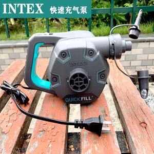 
INTEX inflatable bed swimming pool large mouth household fast electric pump 220v pump children's pool pumping