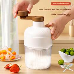 Purchase Products: Ice Slush Machine, Ice Shavings, Ice Making Stall, Non-Electric, Crushed Ice, Continuous Ice, Hand-Cranked Ice