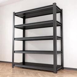 Shelves and Storage Racks, Multi-Layer Household Storage Racks, Floor-Standing Miscellaneous Racks, Warehouse Balcony Carbon Steel Metal Storage Shelves, Iron