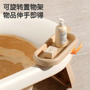 
Thickened warm newborn baby bathtub can be folded with a lie and a folding baby bathtub for young children