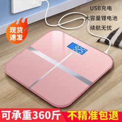 Rechargeable Weight Scale for Home Use, High-Precision Electronic Scale for Weight Loss, Smart Body Fat Scale, 2025 New Model