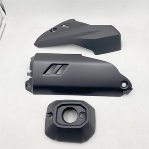 Applicable UHR150/HJ150T-28 pedal car exhaust tube muffler muffler decorative cover anti-hot plate decorative cover