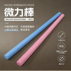 Home-Use Barbell for Exercise Training, Yoga, Micro-Strength Exercises, Pure Steel Fitness Equipment for Stretching and Slimming Legs