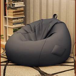 Lazy Sofa Bean Bag Tatami, Suitable for Lying and Sleeping, Single-Person Small Apartment Recliner Chair, Balcony Sofa Chair, Sitting Stool