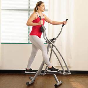 Elliptical machine, home stepper, foldable fitness equipment for middle-aged and elderly people - more small and medium-sized fitness equipment