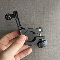 Electric Bicycle Modification Accessories Motorcycle Riding Delivery Phone Holder Handlebar Base 17mm Ball Head Universal