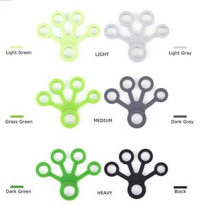 YOUGLE Finger Hand Grip Silicone Ring Gripper Srengthener Ex