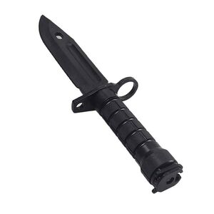 Rubber Knife Training with Sheath, Fake plastic dagger, Flex