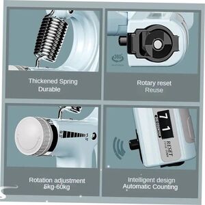 5-60kg Adjustable Hand Grip Srengthener Hand Grip Trainer Wi