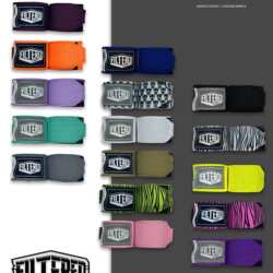 Boxing Hand Wraps, Boxing Bandages, 3.45m Pieces, Unisex Muay Thai Fighting Micro-Elastic Hand Protection Cloth