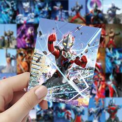 Super Cool New Generation Ultraman Stylish Japanese-Style Stickers for Decorating Planners, Stationery, Notebooks, and Luggage Waterproof Stickers