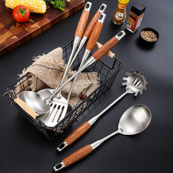 304 Stainless Steel Spatula, Spoon, Kitchen Utensils, Frying Spatula, Skimmer, Full Set of Kitchen Supplies, Kitchen Utensil Set, Cooking Tools