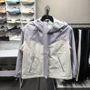
361 Degree Velvet Lined Windbreaker Women's Casual Fashion Hooded Sports Jacket 2026 Spring New Style 562614609N