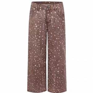 
[Exclusively for Dameihuan fans] Heavy duty denim! Deer pattern jeans 4276