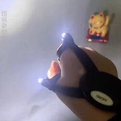 Outdoor Gloves with Lights for Emergency Repairs, Night Fishing Lighting, Finger Light, Rechargeable Portable Outdoor Camping Flashlight