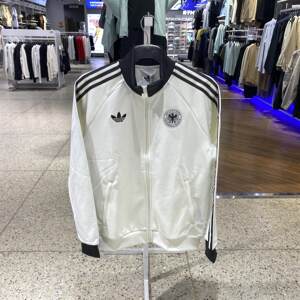 
Adidas men's clover comfortable and breathable cotton appearance suit knitted jacket sports casual jacket KG5096
