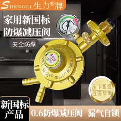Suntory Brand Household New National Standard 0.6 Double-Nozzle Explosion-Proof Gas Stove Pressure Regulator for Liquefied Gas