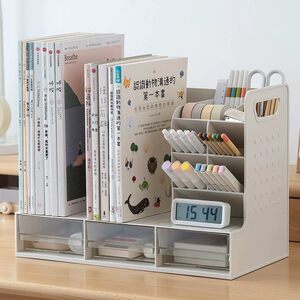 
Creative pen holder, book organization and storage box, student storage, sewing DIY materials, tools and finished products